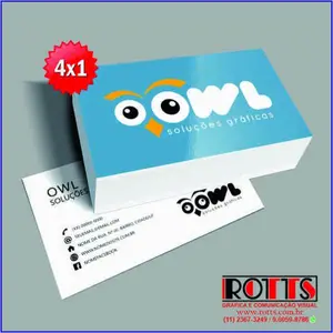 Cartão 300g/m² -------- 4x1 cores