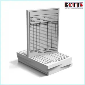 Talão sem Numeração 1x0 Cores