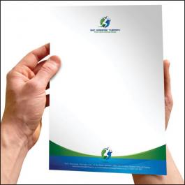 PAPEL TIMBRADO Offset 90g/m² 21x29,7 cm 4x4  Corte Reto 